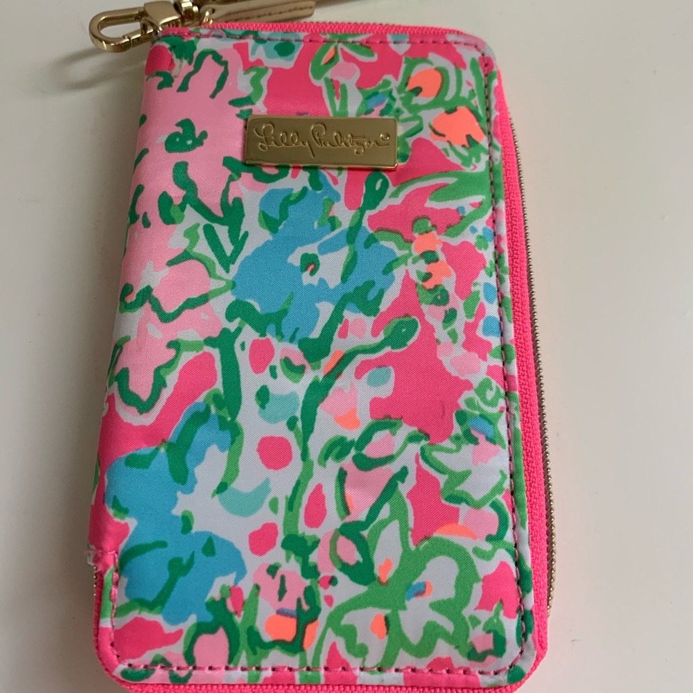 Lilly Pulitzer Pink Wristlet
